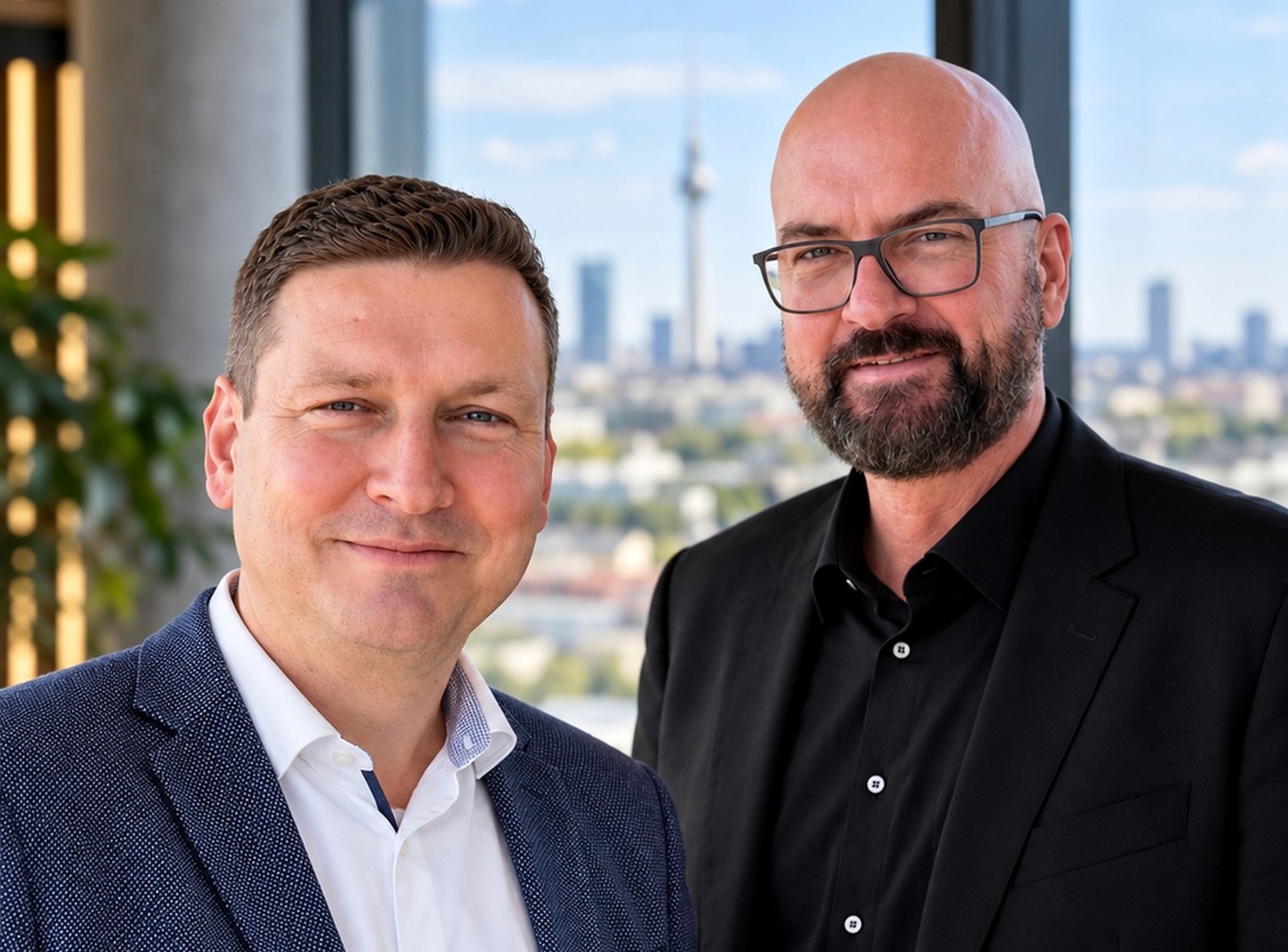 Die Autoren Gunnar Bender (links) und Mario Brandenburg (rechts)